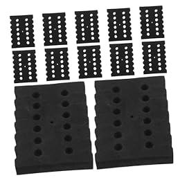 BRIGHTFUFU 12pcs Separator Holder for Outdoor Hunting Arrow Rack Eva Sponge Puller Archery Tools Storage