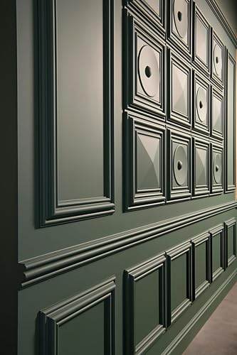 Panel mural 3D W122 de alta densidad para proyectos de arquitectura 8