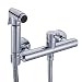 HANEBATH Toilet Bidet Sprayer Kit with Hot and Cold Mixer Valve - Soft Water,Chrome