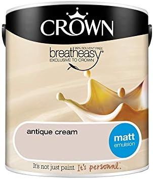 Crown Matt 2.5L Emulsion - Antique Cream