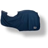 Material: 100% Polyester Fleece-Ausreitdecke Marengos marine Warmblut