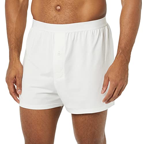 Amazon Aware Men's Relaxed-Fit Cotton Modal Boxer Short, Pack Of 3, White, Xx-Large #TOP1