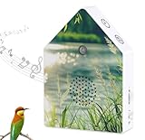 singing bird toy Crisp Audio: Customizable volume levels to fit quiet bedrooms or noisy travel spaces, distortion-free high-fidelity sound preserves the natural clarity of bird songs and nature sounds, enhancing the calming experience
