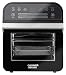 Produktbild Cuisinier Deluxe Digitale Heißluftfritteuse 12 Liter Volumen | Multifunktions-Airfryer mit Drehspieß | 1600W | 16 Programme | Grillen, Backen, Dörren mit einem Gerät | inkl.Zubehör