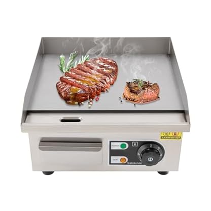 Elektrogrill Tischgrill elektrisch 2000W Für Drinnen & Draußen I Gril Elektro Grill für Balkon Tisch I Elektrischer Plattengrill Indoor Grills Indoorgrill – Bild 3