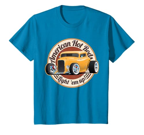 Rétro American Thirties Hotrod Nostalgia Vintage Car Design T-Shirt