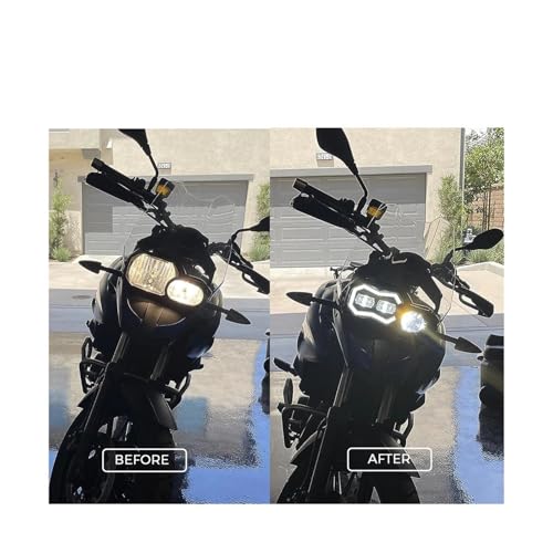 Phares LED Moto E24 Haute Visibilité pour BMW F800GS Assemblage