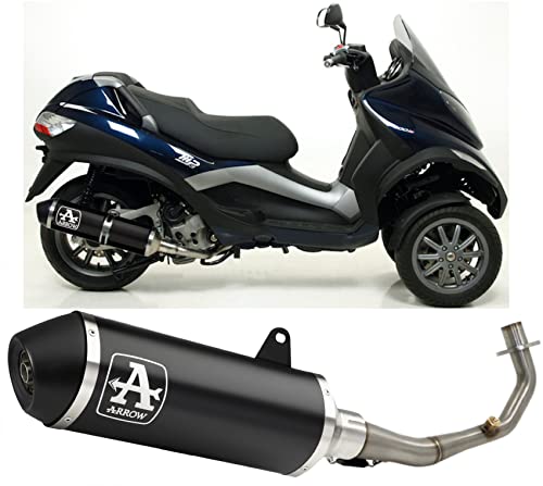 Escape Arrow Open Urban negro para Piaggio MP3 400 RST 2007-2011 1