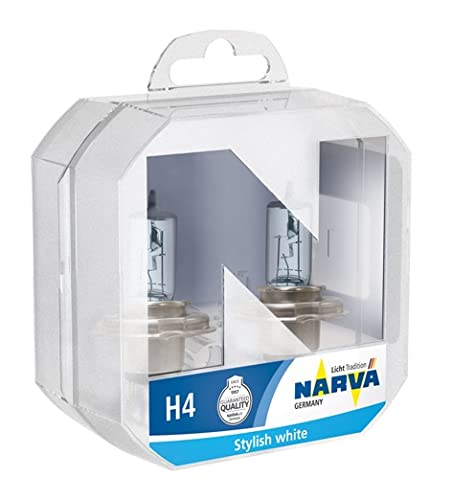 NARVA H4 Lámpara Faro de Carretera 60/55W P43t-38 Luz Alta Halógena 48677 Compatible con VW Polo V Hatchback 6R1, 6C1 Transporter T4 Bus 70B, 70C, 7DB, 7DK, 70J, 70K, 7DC, 7DJ Lupo/Lupo 3L 6X1, 6E1