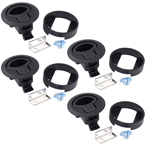 XtremeAmazing Marine Slam Riegel für bündige Türverriegelung für Boot, Deck, Luke, bündige Türverriegelung, 4 Stück Cover