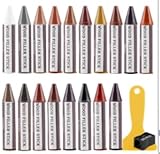SEISSO Wood Furniture Scratch Repair Filler Sticks (18 Color)