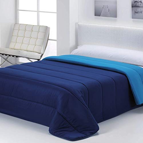 Energy Colors Textil - Hogar - Moscow - Edredón/Relleno Nórdico Reversible Máxima Calidad Transpirable 350 gr/m2 Microfibra Alta Densidad Invierno/Otoño (Negro - Gris, Cama 90 y 105 (180_x_260_cm))