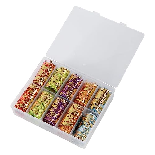 LALAFINA 3 Caixas De Suprimentos Ocos Adesivo De Arte Dourada Adereço Malha Feminina Para Fototerapi