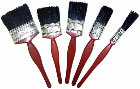 Asab 5pc Paint Brush Set With No Bristle Loss Premium - View #7
