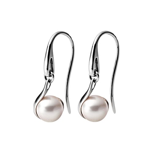 Skagen Damen Edelstahl Ohrringe mit Hakenverschluss