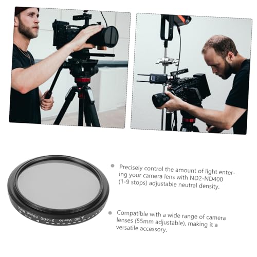 Filtro ND variable de 55 mm para fotografía profesional en exteriores 6