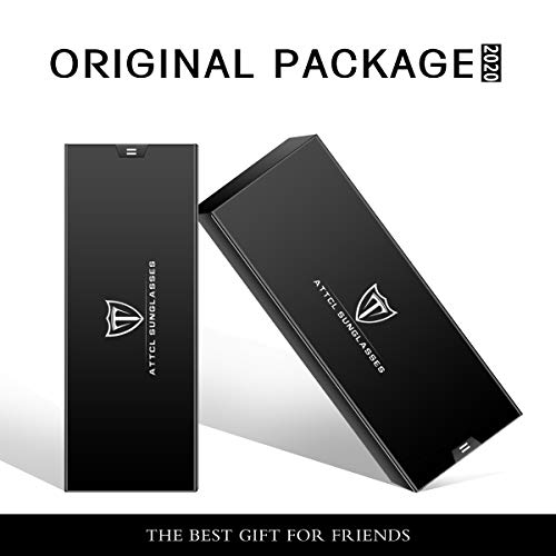 Attcl Kids Hot Tr90 Polarized Sports Sunglasses For Boys Girls Child Age 3-10 1P5025 Orange Bule #TOP5