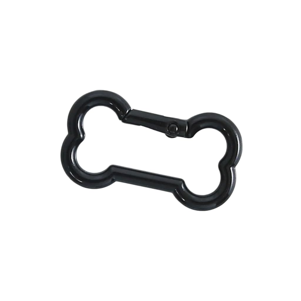 Elnwnnkc Vibrant Bone Keychain Spring Clasp for Pet Lovers Crafting Alloy Jewelry