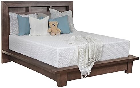 Snuggle Home 12 Inch Deluxe Gel Memory Foam Mattress Queen