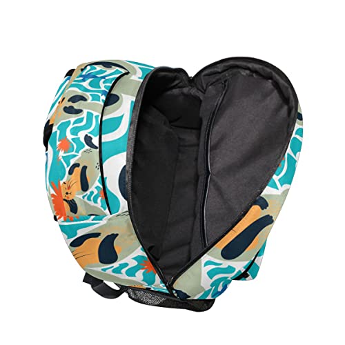 Hussrity Lovely Sea Otters Backpack Large Business Travel Laptop College Student School Computer Backpack Bookbag Casual Daypacks For Men Women #TOP4