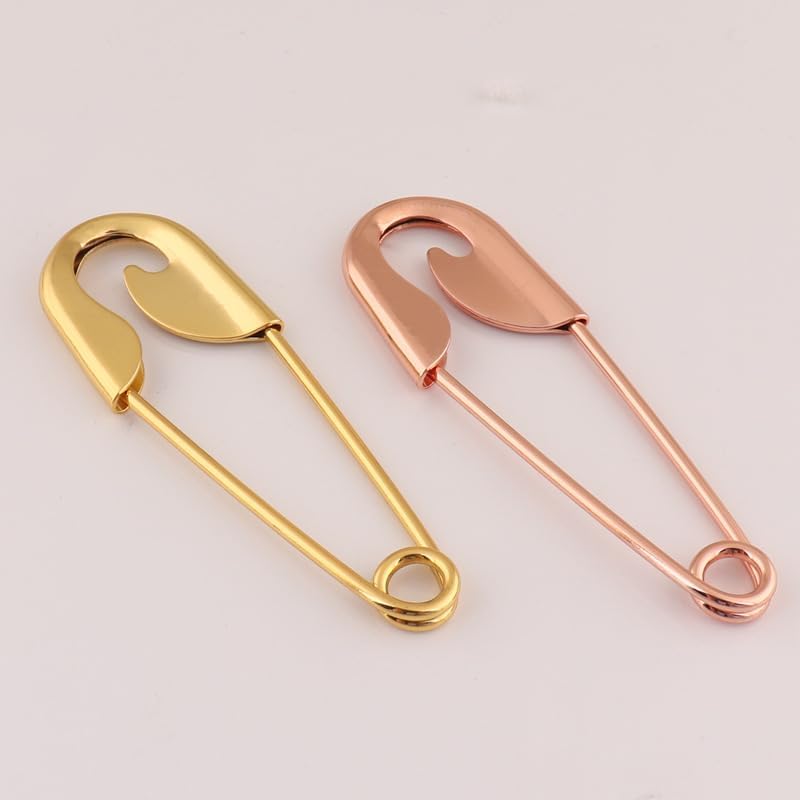 100MM 20pcs Large Safety Pins, Metal Clothing, Luggage and Jewelry Used for DIY Handicraft Ac