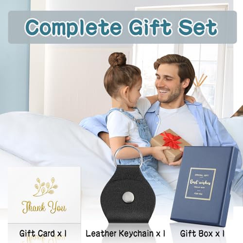 Image of Pocket Hug Token Gift for Women Men Boy Girl Relationship Keychain Double Sided Inspirational Gift with PU Leather
