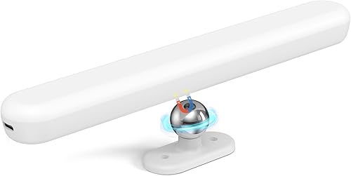 Miniatura 3 de Juego de 2 luces inalámbricas de maquillaje para espejo, luces de tocador recargables de 1600 mAh, luz LED magnética para espejo, funciona con