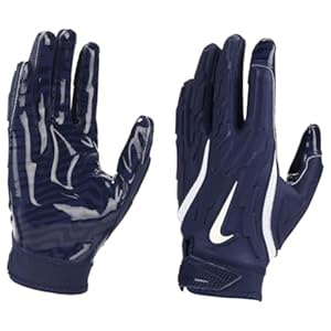 Nike Superbad 7.0 Marineblaue Football-Handschuhe Größe M