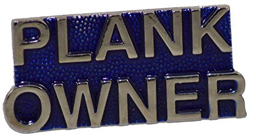 PLANK OWNER LAPEL PIN OR HAT PIN - Size 1