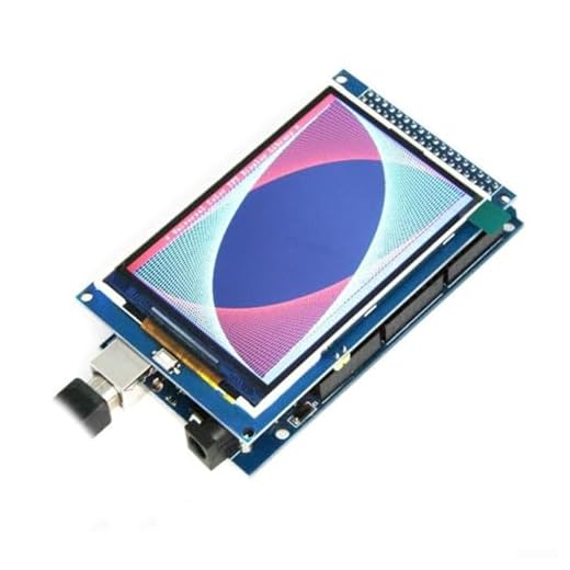 GLFLOW Per Arduino-Mega, per Arduino-Uno Q, 3.5 "IPS TFT LCD Display Modulo 480X320 Touch Screen SPI-I2C Per Scheda SD Per Arduino Per Raspberry Pi