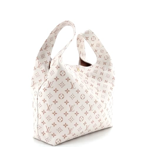 Pre-Loved Atlantis Handbag Monogram Dune Canvas GM, Neutral3