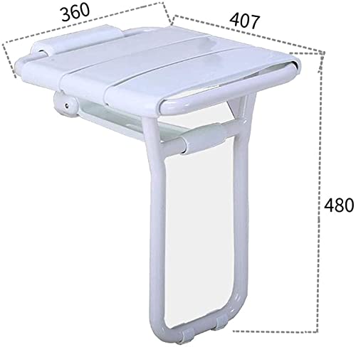 Siège de bain pliant mural et tabouret d'entrée pour personnes âgées