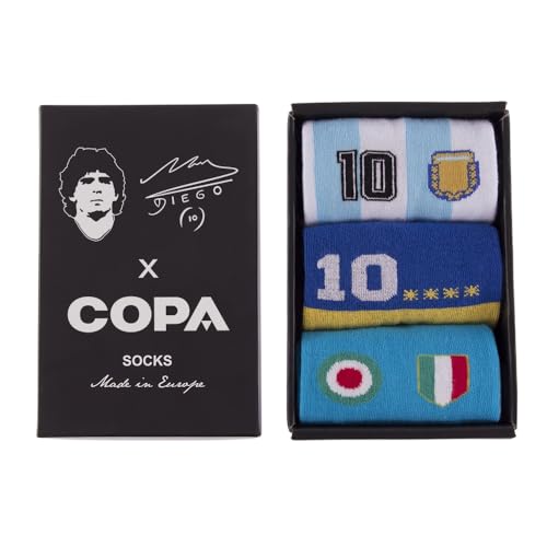 Copa Maradona X Number 10, Chaussettes Multicolore, Unisexe, Adulte, 1 unité