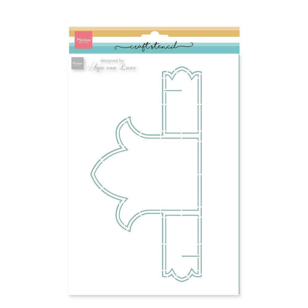 Marianne DesignClear, Anja's Tulip, for Stamping Cardmaking Arts and Crafts, White, One Size