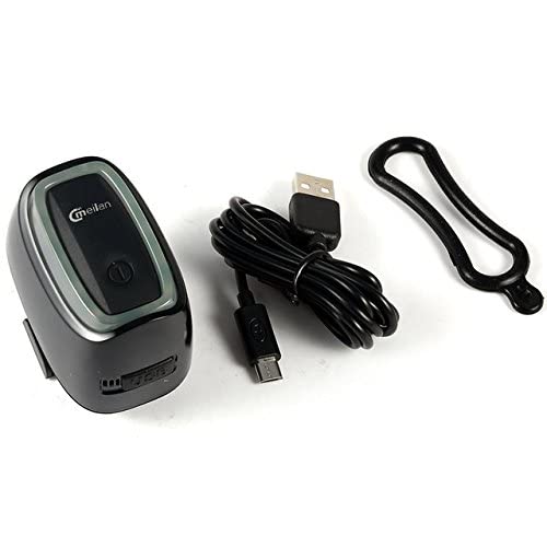 Ubersweet® X6 BlackRUZK30 Meilan X5 Wireless Bike Bicycle Rear Light Laser TailLamp X6 Smart Rechargeble Cycling Accessories Remote Led Accessories