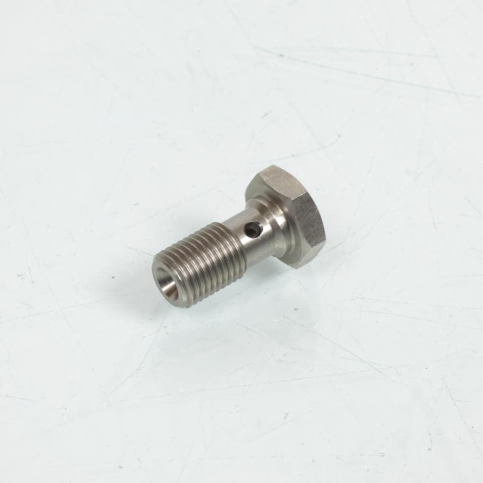 Tornillo banjo 3/8 24G de freno inoxidable para moto Harley Davidson