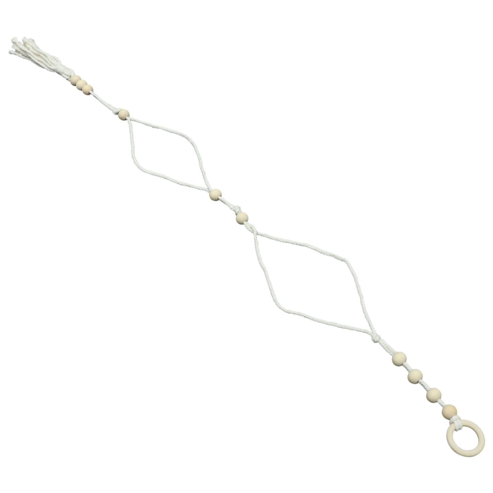 Abaodam 5piezas Organizador De Sombreros De Macramé De Soporte De Almacenamiento De Sombreros De Pared Rack De Gorras De Decoración Bohemia Fácil Instalación Ahorra Espacio