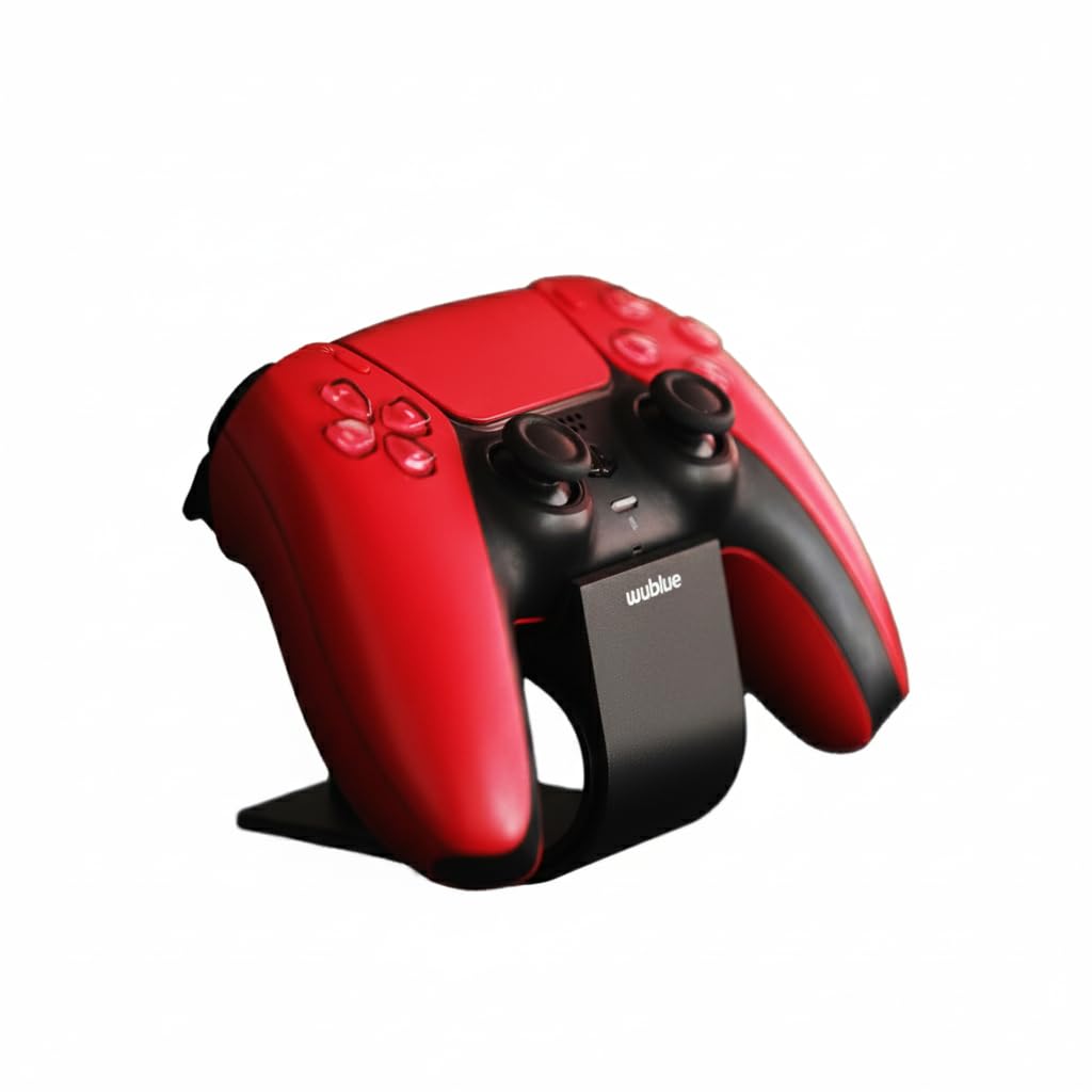 CurveDock – Minimalist Controller Holder Desktop Stand | Clean Modern Design | Universal Fit for Gamepads & Desks (Black)-image-26