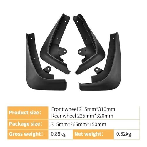 Garde-boue automobile pour Tesla Model X 2016-2022 finition premium - 3