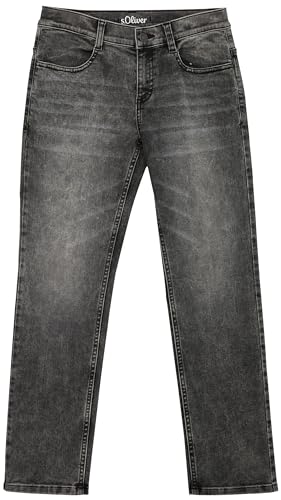 Jeans s.Oliver Junior effet used look pantalon garçon denim robuste