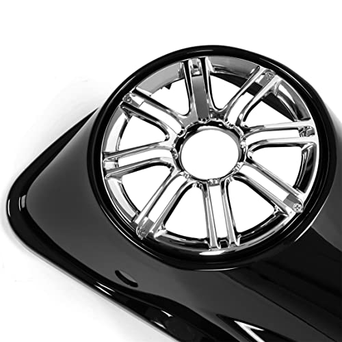 Tapas para alforjas con altavoces de 6,5 pulgadas Kojem, compatibles con modelos Harley Touring 2014-2022 (FLT, FLHT, FLHTCU, FLHRC, Road King, Road Glide, Street Glide, Electra Glide, Ultra-Classic), 2 piezas miniatura 5