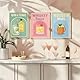 Eroionet 6er Set Malen nach Zahlen für Erwachsene – Cocktail-Motive DIY Ölgemälde auf Leinwand mit Pinseln & Acrylfarben, Ohne Rahmen (20x30 cm), Einzeln verpackt, für Home Deko