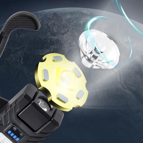 Linterna frontal recargable con sensor ajustable que elimina las manos ocupadas 7