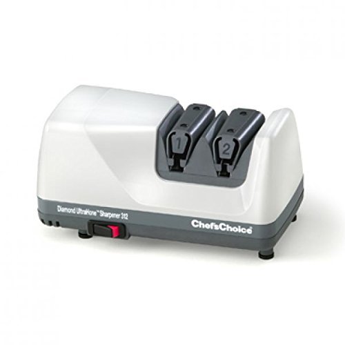 Chef's Choice 312 Diamond Ultrahone Sharpener, White by Chef's Choice