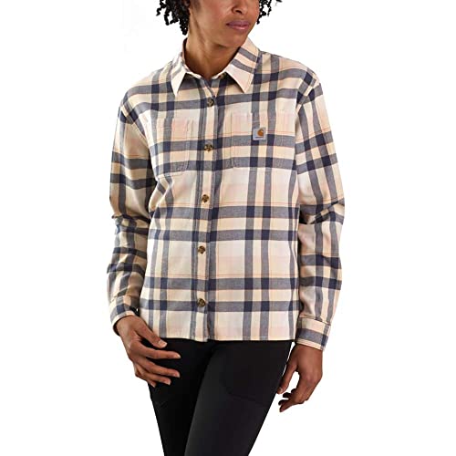 Carhartt Womens Rugged Flex Flannel Loose Fit Shirt