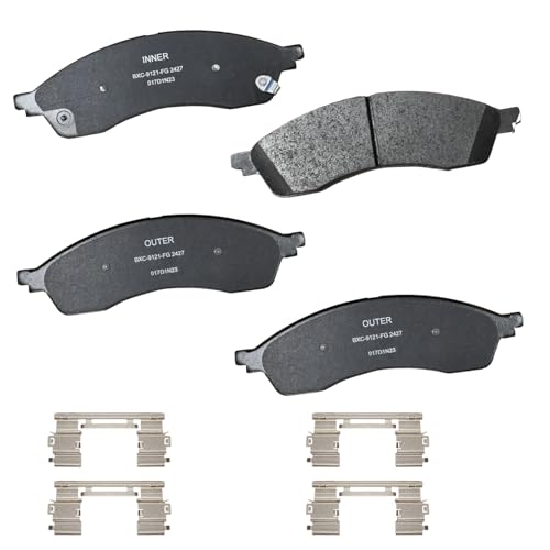 Image of Bendix Premium SBC2427 Ceramic Front Brake Pads for Ford Edge 2024-2021, Lincoln Nautilus 2023