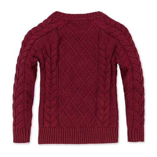 Image of Hope & Henry Boys' Long Sleeve Crew Neck Pullover Sweater