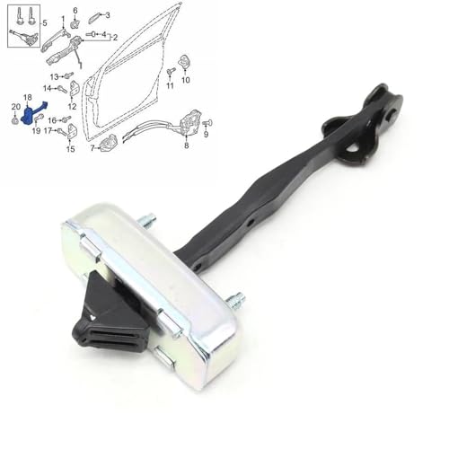 Brazo de correa de retención para puerta trasera de Mazda CX-5 4