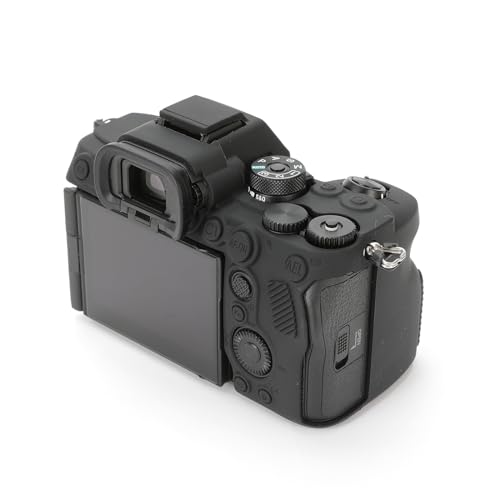 Funda de silicona negra para cámara Sony A7RV miniatura 6
