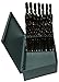 Drill America 26 Piece m42 Cobalt Drill Bit Set (Sizes A - Z), D/ACO Series